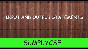 Part 2 - Input and Output in Python3 | Python series | SiMPLYCSE