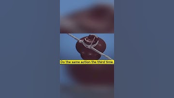 How to Install a insulator on Power Line #shorts