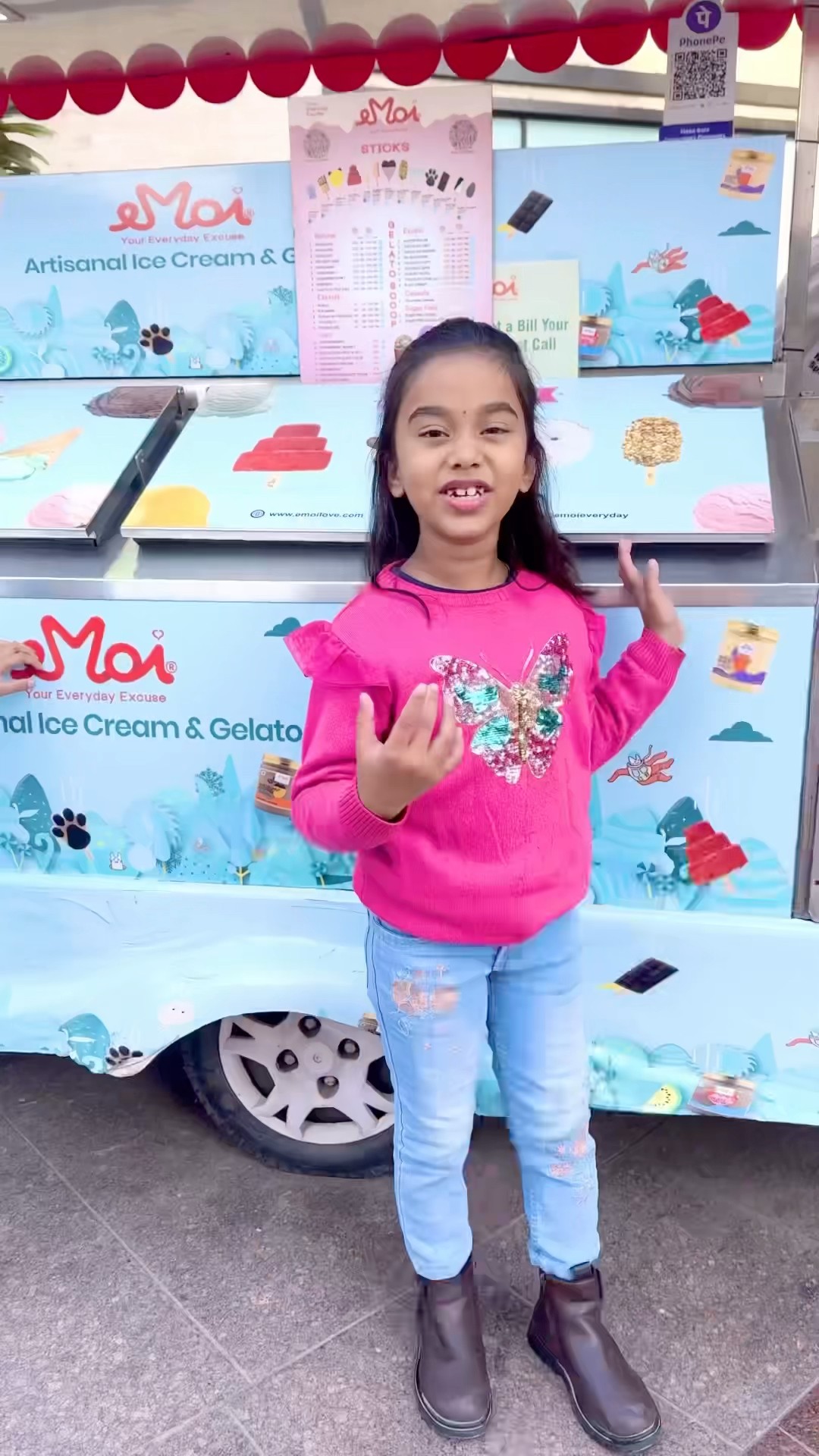 Amaira ko mili smiley wali ice cream #shorts #thegeetagurjar
