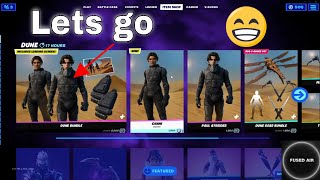 New *DUNE BUNDLE IS INSANE* Item shop 20\/10\/2021 fortnite