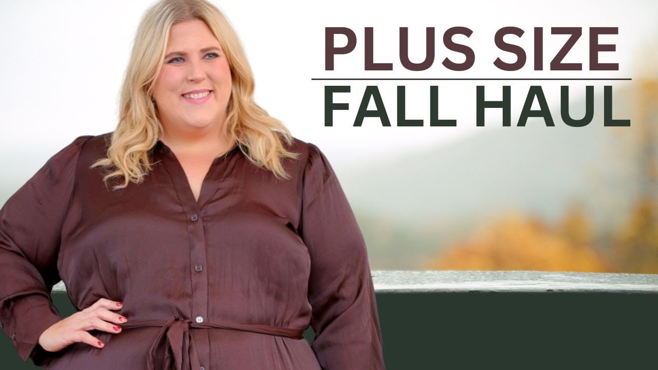 ⁣Plus Size Try On Haul:  Lane Bryant Plus Size Fall Dresses, Sweaters, Jeands & More!