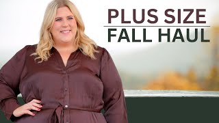 Plus Size Try On Haul:  Lane Bryant Plus Size Fall Dresses, Sweaters, Jeands & More! ✨