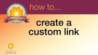 How to Create a Custom Affiliate Link | John Douillard's LIfeSpa