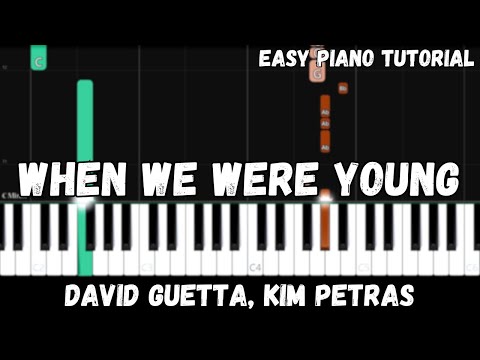 When We Were Young - David Guetta, Kim Petras
