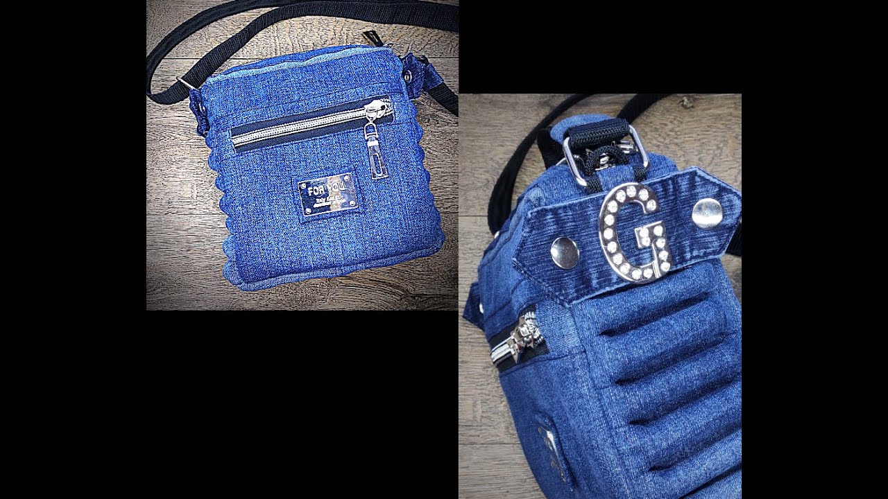 Из джинсов и катушек можно сшить шедевр! Супер идея из катушек!