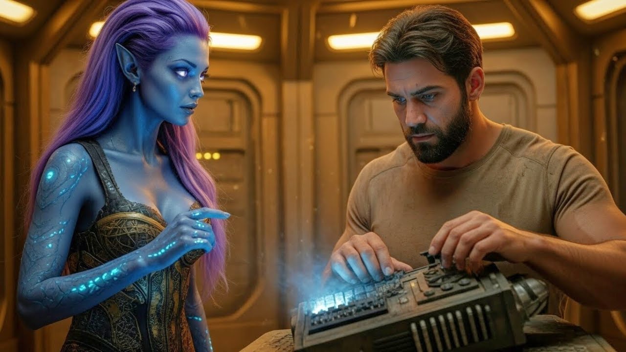 Human Waited by an Alien Girl’s Broken Signal—Her Explanation Later Became His New Calm