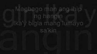 Magpahanggang wakas - Martin Nievera (lyrics) chords