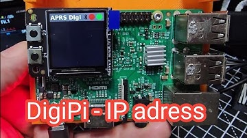 DigiPi Project - Look Up Ip address Using Screen