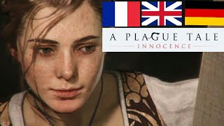 A Plague Tale: Innocence - Characters Voice Actors ENGLISH/FRENH  (Comparaison) 