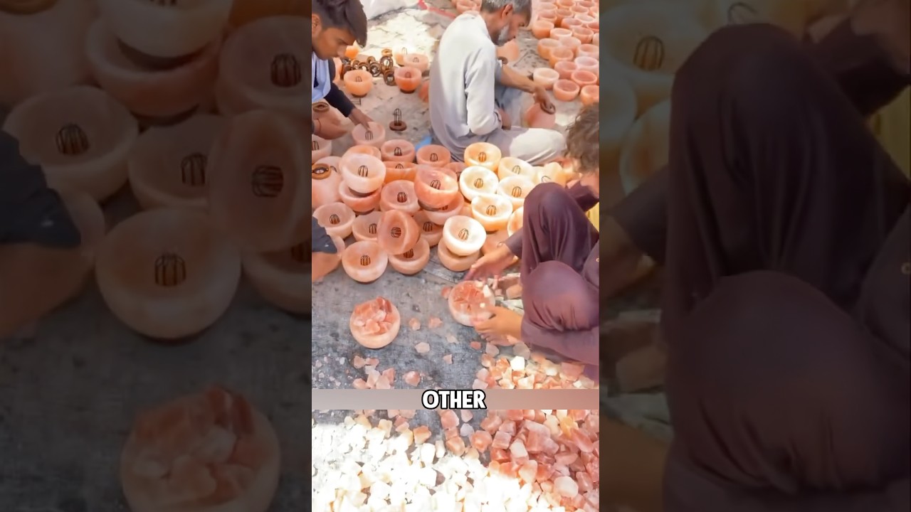 Пакистанская гималайская каменная соль съедобна и декоративна #шорты