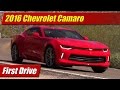 2016 Chevrolet Camaro: First Drive