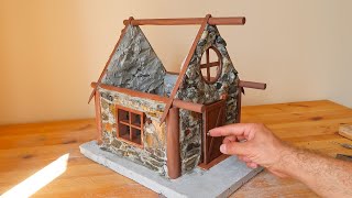 How to Make a Watermill from stone  Taşlardan Su Değirmeni Nasıl Yapılır