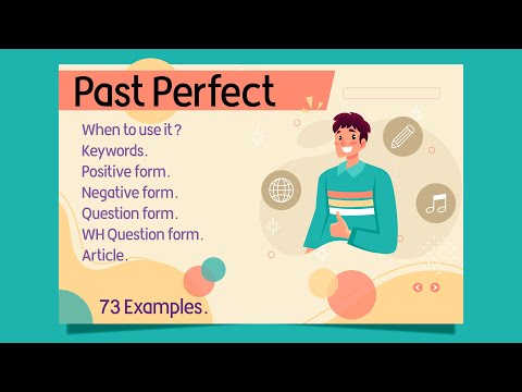 English Grammar 11 - Past Perfect With 73 Mga Halimbawa