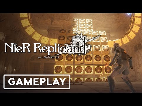 NieR Replicant ver.1.22474487139 - The Barren Temple Gameplay Video