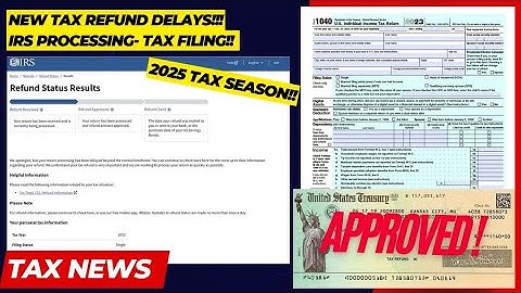 2025 IRS TAX REFUND UPDATE - NEW Refunds Approved, Government Shutdown, Delays, IRS Notices