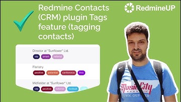 Redmine Contacts plugin Tags feature (tagging contacts)