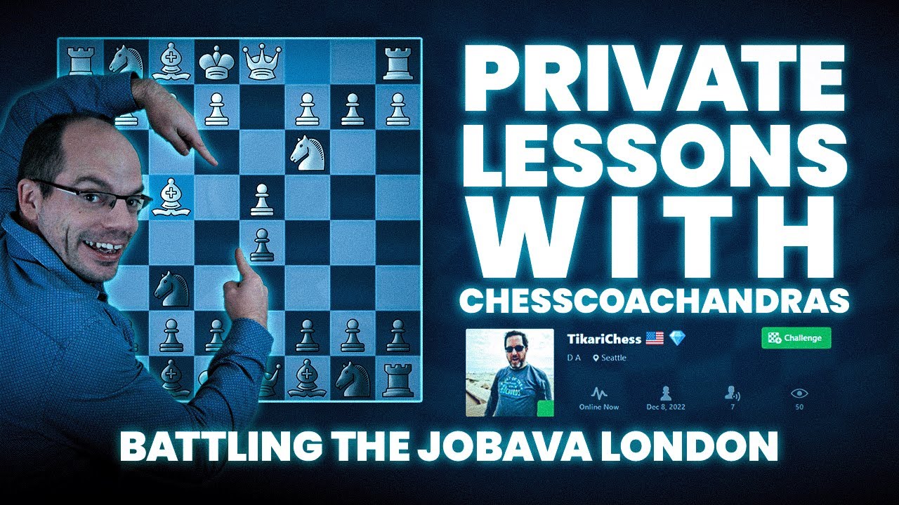 Jobava Tackling the Jobava London - Private Lesson with Tikari - YouTube