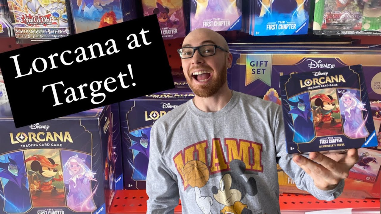 Disney Lorcana Illumineers Trove Opening! Target Restocked