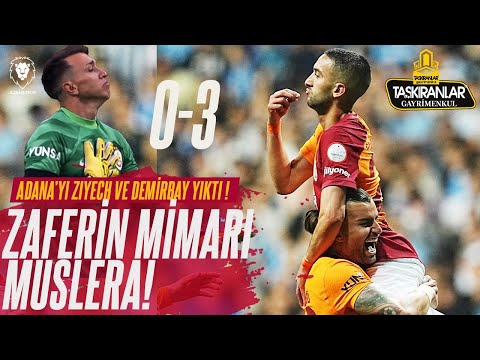 Adana Demir - Galatasaray 0-3 | Ziyech Demirbay ve Icardi GOL! | ZAFERİN MİMARI : MUSLERA & Mertens