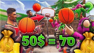 מי שמכניס יותר סלים בפורטנייט מקבל 50 תחרות כדורסל בפורטנייט Fortnite Battle Royale