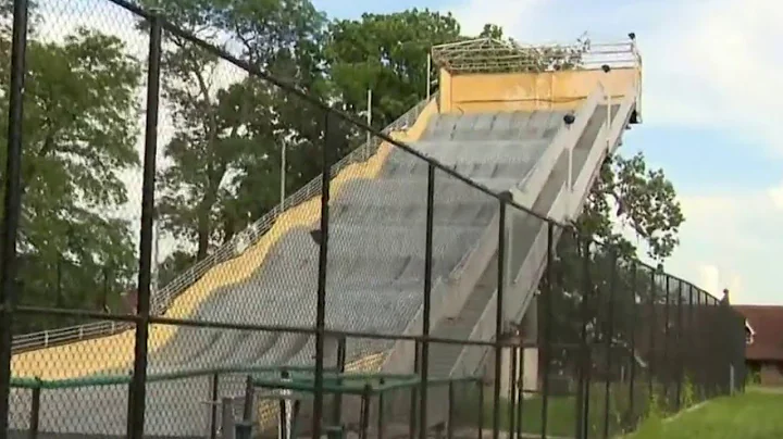 Giant slide on Belle Isle set to reopen on Friday