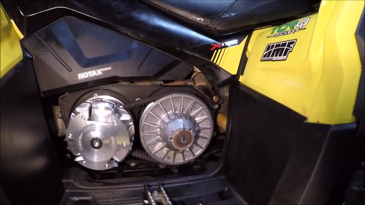 QSC Rev X Primary Clutch Install - Can Am XMR 850