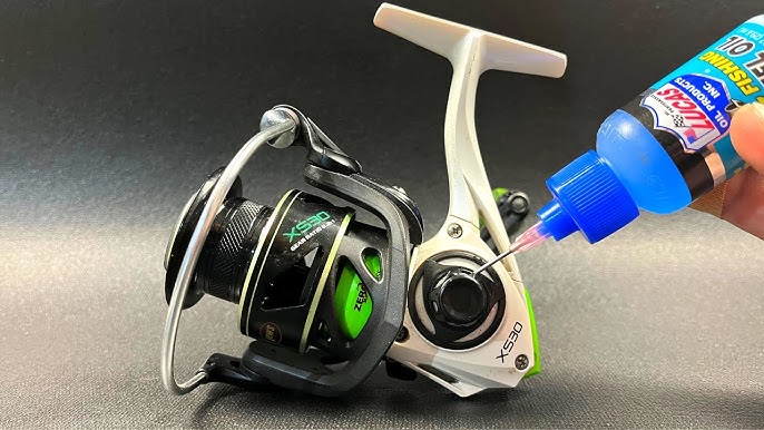 How to grease and oil a spinning reel 