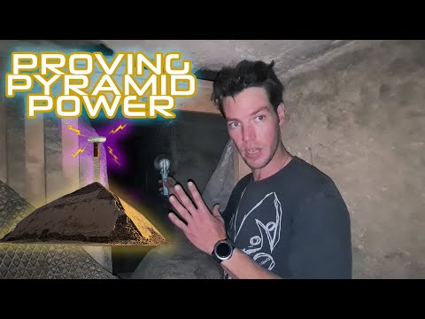 Proving you can generate electricity using an Egyptian pyramid