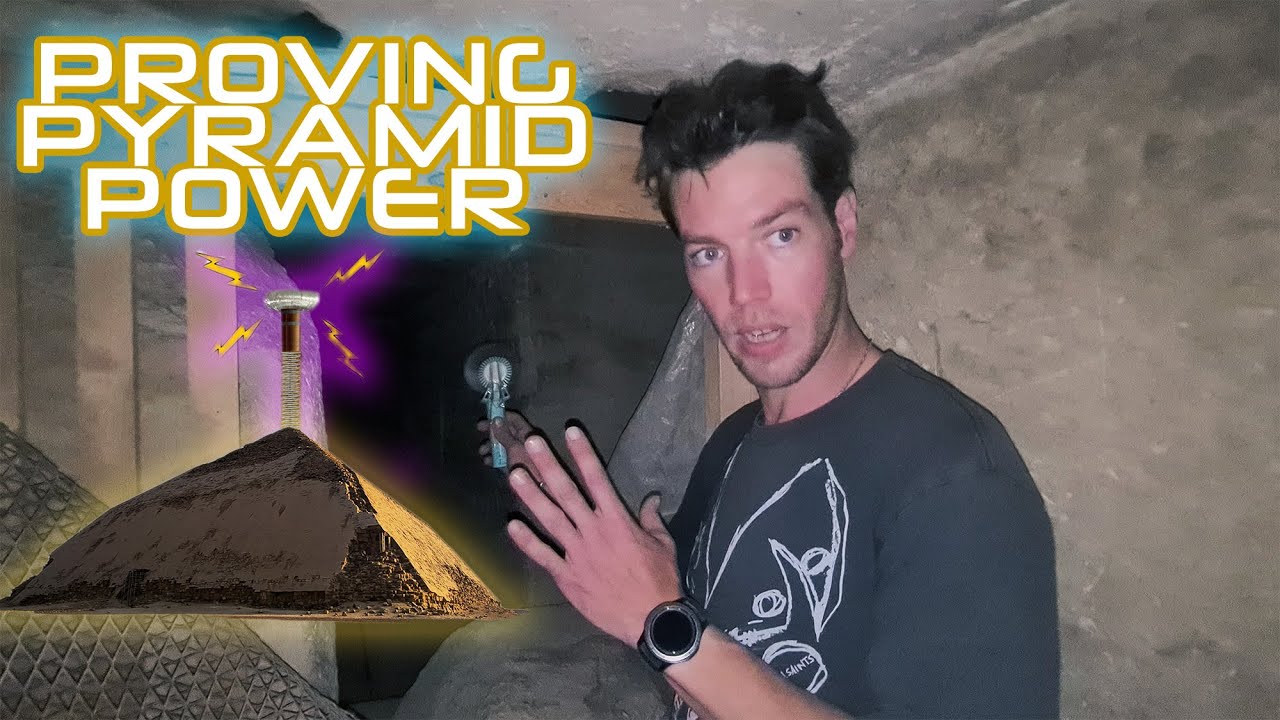 Proving you can generate electricity using an Egyptian pyramid - YouTube