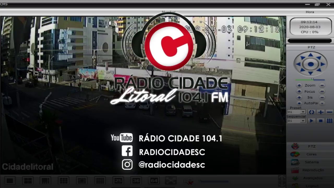 Transmissão ao vivo de Rádio Cidade 104.1 - YouTube