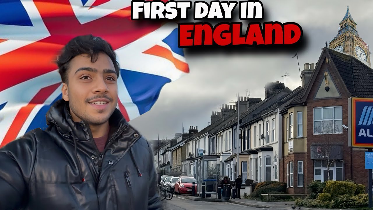 FIRST DAY IN ENGLAND AS AN INTERNATIONAL STUDENT🇬🇧🇵🇰