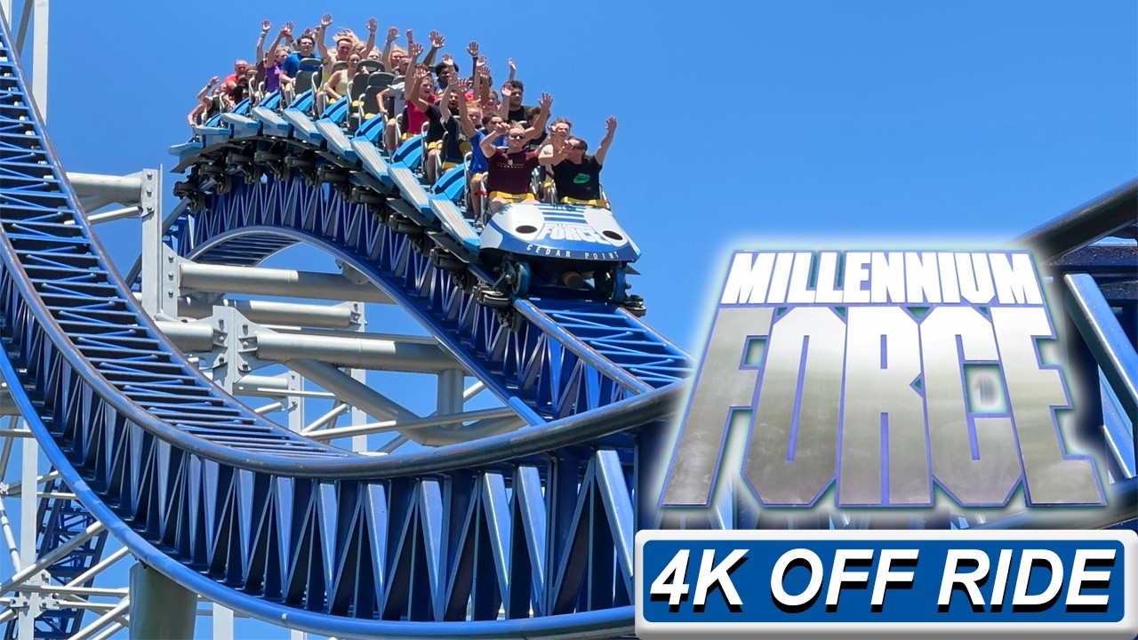 Millennium Force (4K OFF Ride POV)- Cedar Point, Sandusky, OH