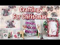 Crafting For Christmas | Easy Christmas Crafts | Paper Angels | Tinsel Tree | Shadow Box |