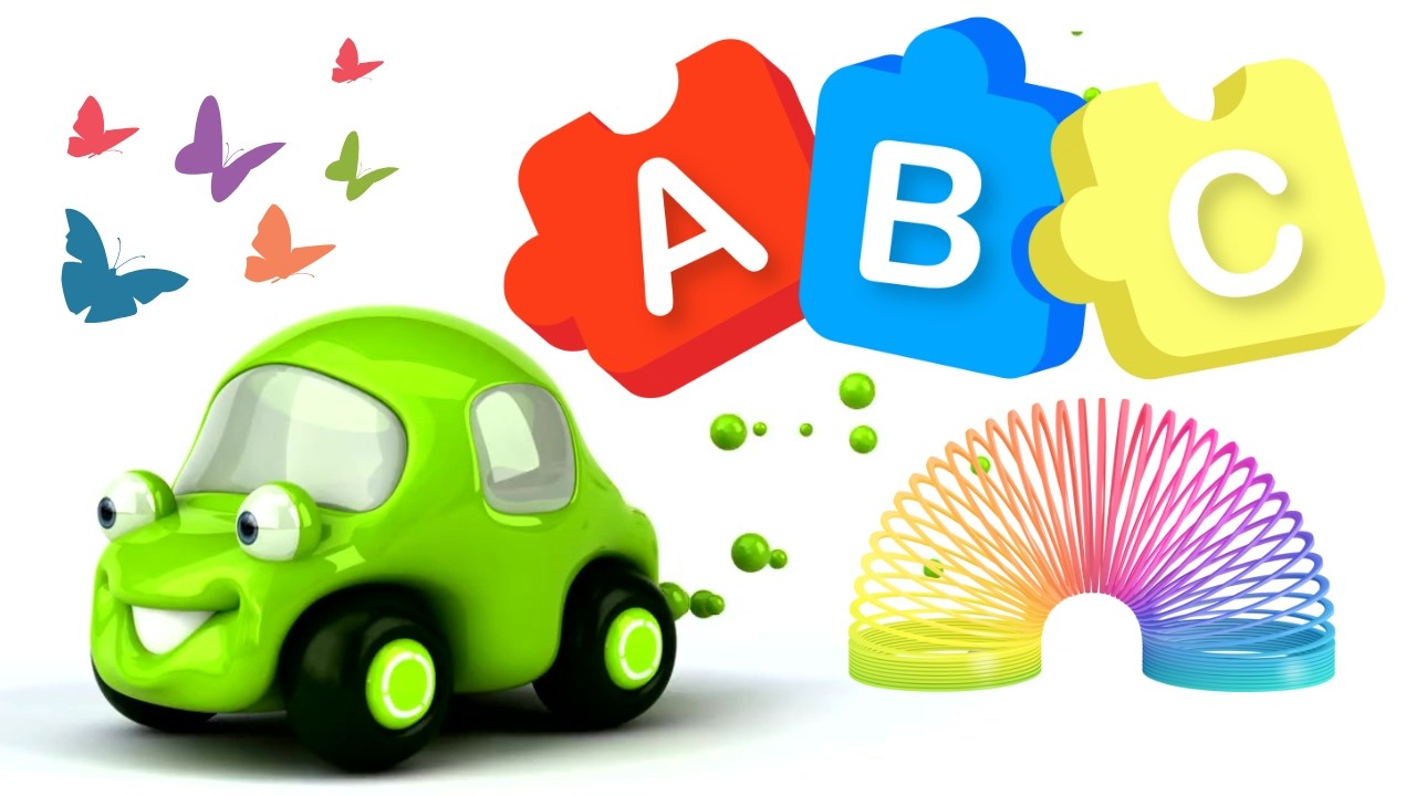 Alphabet Song for Pre schoolers with 3D Letters | Learn ABCs, Phonics & Letter Sounds for Toddlers!