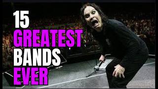 RANKING 15 Greatest Rock Bands of All Time | From Worst to Best