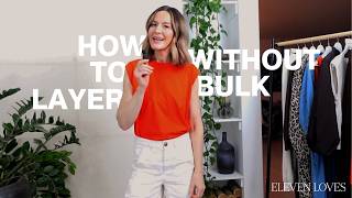 How to Layer Clothes Without the Bulk: Layering Outfit Ideas
