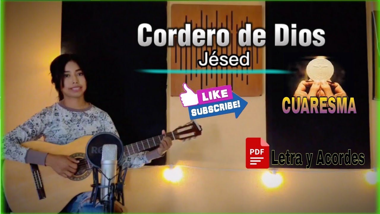 Cordero de Dios [CUARESMA] (Letra y Acordes PDF)