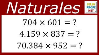 MULTIPLICACIÓN POR TRES CIFRAS by julioprofe 12,147 views 1 year ago 15 minutes