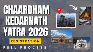 Char Dham Yatra 2026 Registration Online | Kedarnath Badrinath Registration Kaise Kare #viral #trend