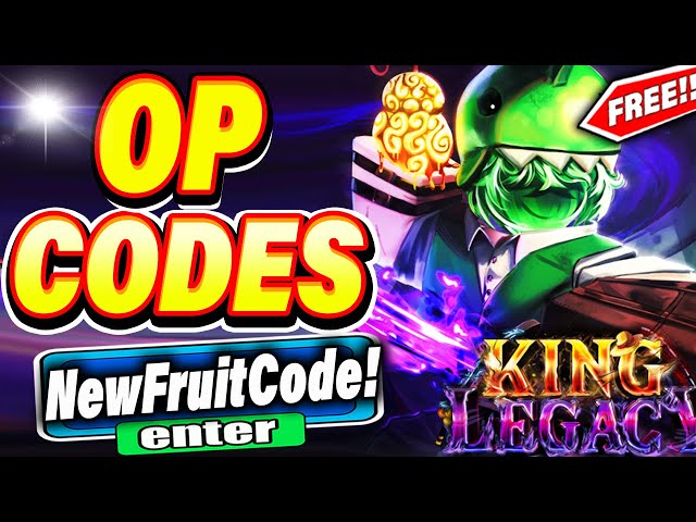 KING LEGACY CODES *UPDATE 4* ALL NEW OP SECRET ROBLOX KING LEGACY UPDATE  CODES! 