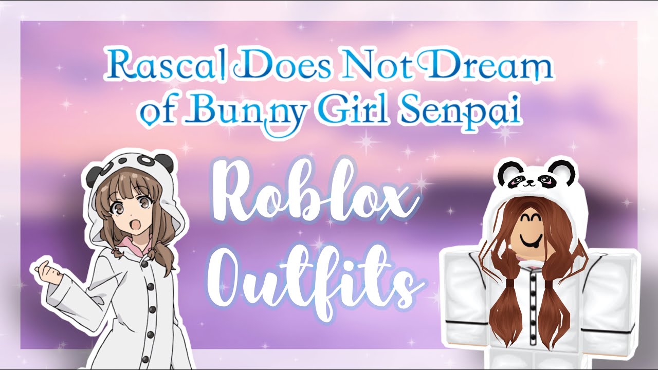Bunny Girl Senpai Roblox Outfit Ideas Anime Youtube - roblox bunny girl pants