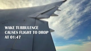 Air Pocket and sudden scary drop during a left turn at 01:47 | Virgin Atlantic Dreamliner