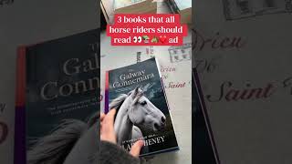 3 books that all horse riders should read 👀📚🐴❤️ ad #horseriding #horses