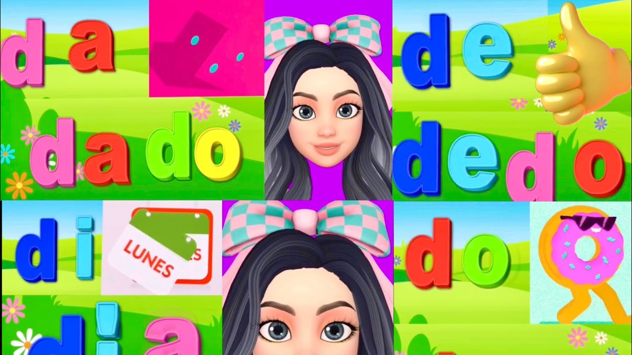 Sílabas Da-De-Di-Do-Du/ Spanish Syllables Da-De-Di-Do-Du - YouTube
