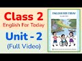 Class 2 English || Unit 2 (Full Video) || The Alphabet, Words and Numbers