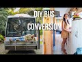 BEAUTIFUL OFF-GRID SCHOOL BUS CONVERSION | Tiny House on Wheels