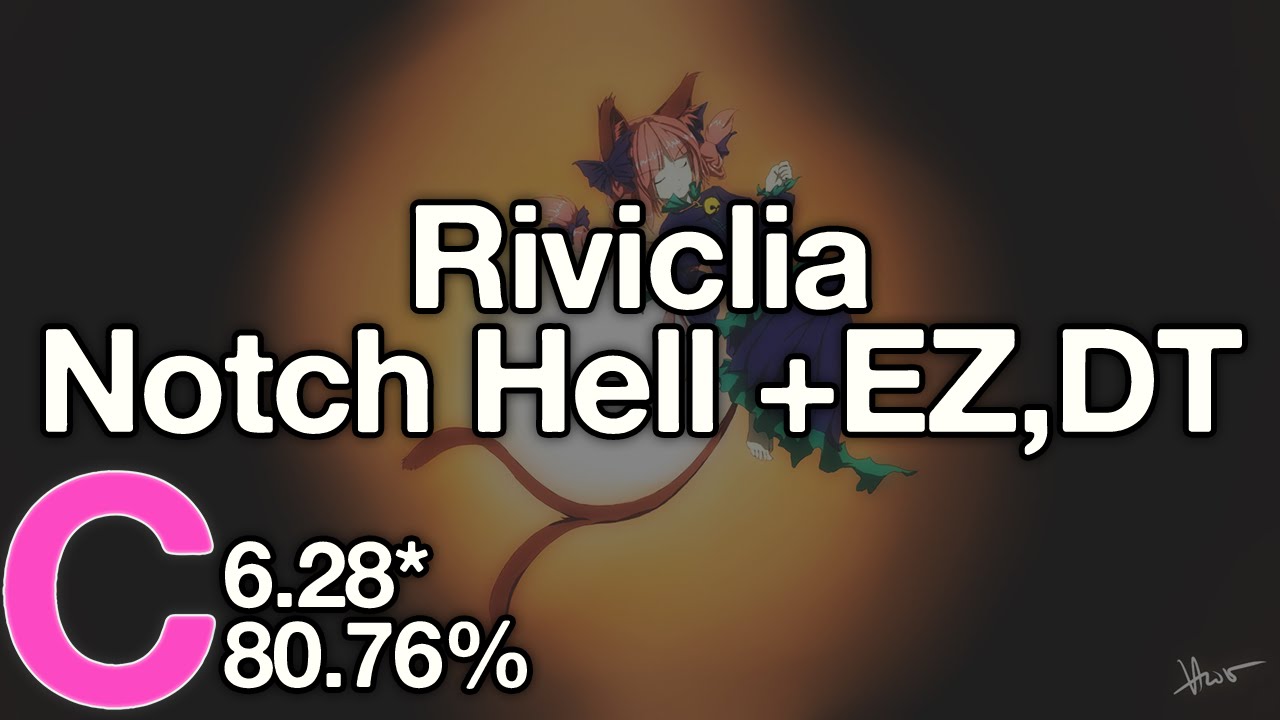 Riviclia | Halozy - Kikoku Doukoku Jigokuraku [Notch Hell] +EZ,DT PASS (80.76%)