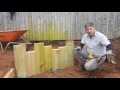 How To Build A Beach Groyne Style Retainer Using Garden Sleepers How To Build A Beach Groyne Style Retainer Using Garden Sleepers