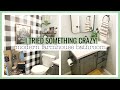 I TRIED SOMETHING CRAZY!  | DIY MODERN FARMHOUSE BATHROOM MAKEOVER ON A BUDGET!