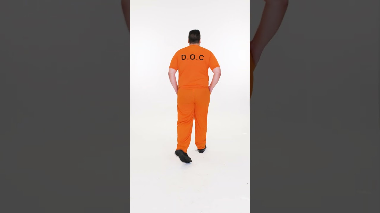 Bullyparade Kostüm-Shirt 'Kork' – Grau/orange, Größe 50/52, Karneval & Party Oberteil